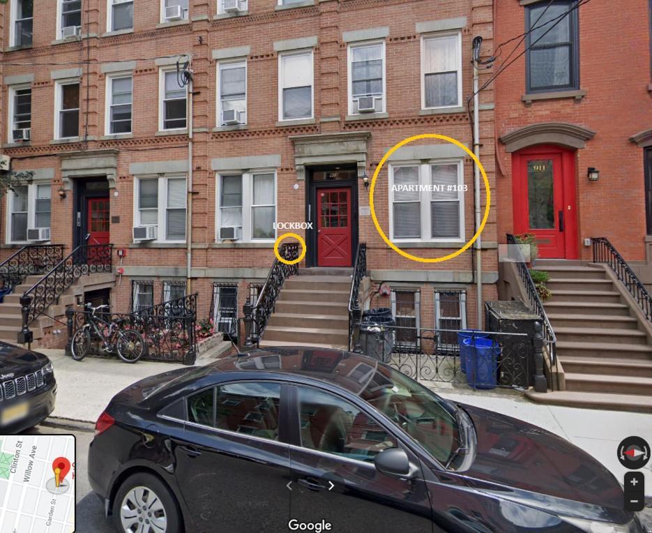 Minutes To Nyc Sleeps 5 Leilighet Hoboken Eksteriør bilde