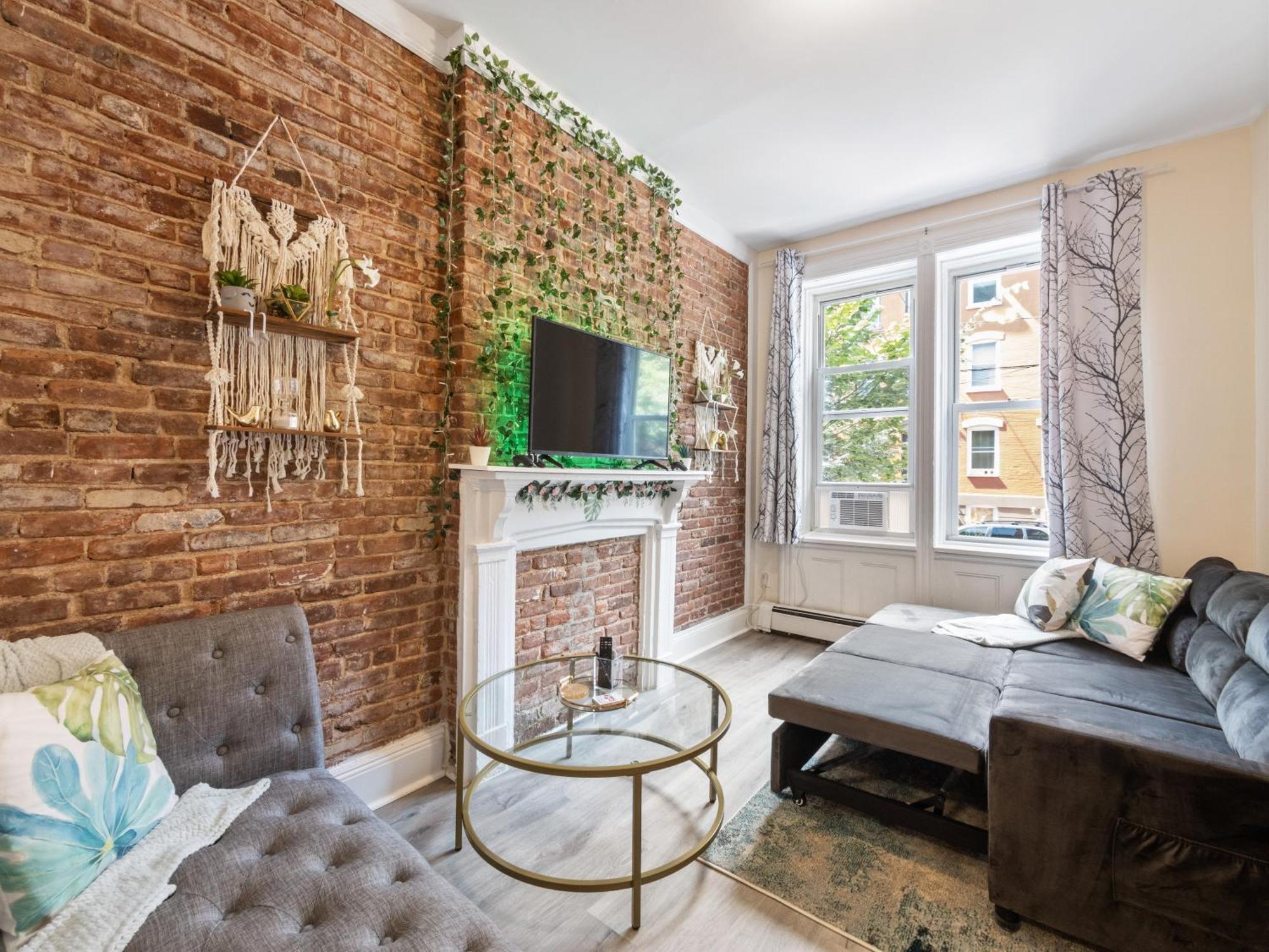Minutes To Nyc Sleeps 5 Leilighet Hoboken Eksteriør bilde