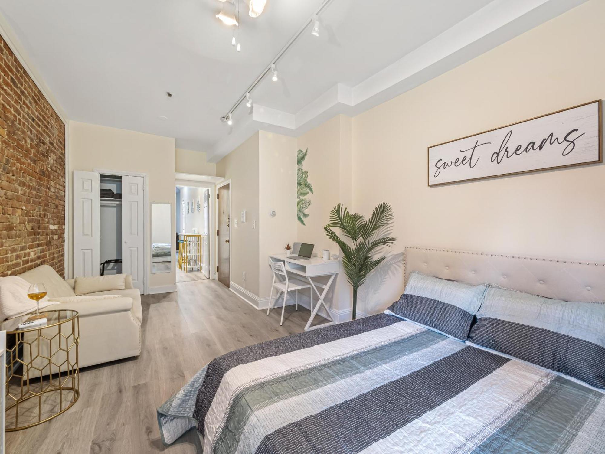 Minutes To Nyc Sleeps 5 Leilighet Hoboken Eksteriør bilde
